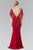 Elizabeth K - GL2254 Caped Long Dress Special Occasion Dress