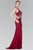 Elizabeth K - GL2275 Halter Embellished Long Dress Special Occasion Dress