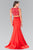 Elizabeth K - GL2281 Two-Piece Lace Trumpet Long Gown Special Occasion Dress