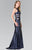 Elizabeth K - GL2299 Long Dress with Side Cut Outs Special Occasion Dress