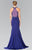 Elizabeth K - GL2303 Sleeveless Halter Long Dress Special Occasion Dress