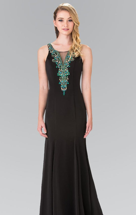 Elizabeth K - GL2310 Sleeveless Scoop Long Dress