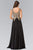 Elizabeth K - GL2311 Intricate Lace V-Neck A-Line Gown Special Occasion Dress