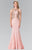 Elizabeth K - GL2321 Halter Long Gown with Side Cut Outs Special Occasion Dress