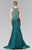 Elizabeth K - GL2325 Embellished High Neck Jersey Trumpet Dress Special Occasion Dress
