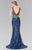 Elizabeth K - GL2341 Sleeveless Beaded Long Dress Special Occasion Dress