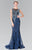 Elizabeth K - GL2341 Sleeveless Beaded Long Dress Special Occasion Dress XS / Royal Blue