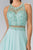 Elizabeth K - GL2347 Embellished Crew Neck Chiffon A-Line Dress Special Occasion Dress