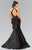 Elizabeth K - GL2353 Beaded High Neck Charmeuse Mermaid Gown Special Occasion Dress