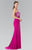 Elizabeth K - GL2355 Halter Cut Outs Long Gown Special Occasion Dress