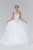 Elizabeth K - GL2378 Beaded Illusion Sweetheart Ballgown with Bolero Special Occasion Dress