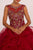 Elizabeth K - GL2511 Beaded Cap Sleeve Ruffled Ballgown Special Occasion Dress