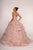 Elizabeth K - GL2517 Bead Embellished Ruffled Quinceanera Special Occasion Dress