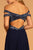 Elizabeth K - GL2527 Jeweled Bodice Plunging Off Shoulder Gown Special Occasion Dress