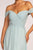 Elizabeth K - GL2550 Pleated Off-Shoulder Chiffon A-line Dress Bridesmaid Dresses