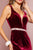 Elizabeth K - GL2559 Low Scoop Back Sleeveless V-Neck Velvet Gown Special Occasion Dress