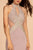 Elizabeth K - GL2573 Embellished High Halter Trumpet Dress Special Occasion Dress