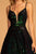 Elizabeth K - GL2581 Allover Sequin Sexy Open Back A-Line Gown Evening Dresses