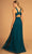 Elizabeth K - GL2605 Lace Halter Chiffon A-line Dress Special Occasion Dress