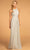 Elizabeth K - GL2605 Lace Halter Chiffon A-line Dress Special Occasion Dress XS / Sage