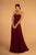 Elizabeth K - GL2607 Pleated Sweetheart Chiffon A-line Dress Bridesmaid Dresses XS / Wine