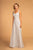 Elizabeth K - GL2608 Sleeveless Ruched-Bodice A-Line Chiffon Gown Bridesmaid Dresses XS / Silver