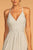 Elizabeth K - GL2609 Plunging V-Neck Pleated Bodice A-Line Gown Bridesmaid Dresses