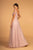 Elizabeth K - GL2610 Cold Shoulder Sweetheart Neck Tulle A-Line Gown Prom Dresses