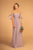 Elizabeth K - GL2615 Pleated Straight Across Neck Chiffon Dress Bridesmaid Dresses XS / Mauve
