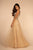 Elizabeth K - GL2618 Beaded Glittery A-Line Dress Special Occasion Dress