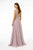 Elizabeth K - GL2653 Embroidered V-Neck A-Line Dress Special Occasion Dress