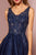 Elizabeth K - GL2692 Embroidered V-Neck A-Line Dress Special Occasion Dress