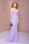 Elizabeth K - GL2697 Off Shoulder Lace Bodice Mermaid Gown Bridesmaid Dresses XS / Lilac
