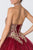 Elizabeth K - GL2805 Gilt Embroidered Halter Glitter Ballgown Quinceanera Dresses