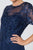 Elizabeth K - GL2812 Embroidered Illusion Bateau A-Line Dress Mother of the Bride Dresses