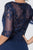 Elizabeth K - GL2812 Embroidered Illusion Bateau A-Line Dress Mother of the Bride Dresses