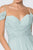 Elizabeth K - GL2824 Ruched Crisscross Bodice Chiffon Dress Bridesmaid Dresses