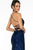 Elizabeth K - GL2919 Sequined V-Neck Sheath Dress Evening Dresses