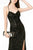 Elizabeth K - GL2919 Sequined V-Neck Sheath Dress Evening Dresses