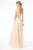 Elizabeth K - GL2953 Embroidered Off-Shoulder Mesh A-Line Gown Bridesmaid Dresses
