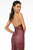 Elizabeth K - GL2989 Embellished Deep V-Neck Trumpet Dress Evening Dresses
