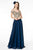 Elizabeth K - GL2998 Embroidered Sweetheart Chiffon A-Line Gown Bridesmaid Dresses XS / Navy