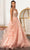 Elizabeth K GL3021 - Sleeveless Plunging V-neck Ballgown Quinceanera Dresses