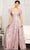 Elizabeth K GL3046 - Feather Sleeves A-Line Dress Prom Dresses