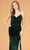Elizabeth K GL3080 - Velvet Sequined Prom Gown Special Occasion Dress