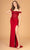 Elizabeth K GL3082 - Corset Bodice Prom Gown Special Occasion Dress XS / Burgundy