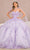 Elizabeth K GL3103 - Applique Quinceanera Ballgown Special Occasion Dress XS / Lilac