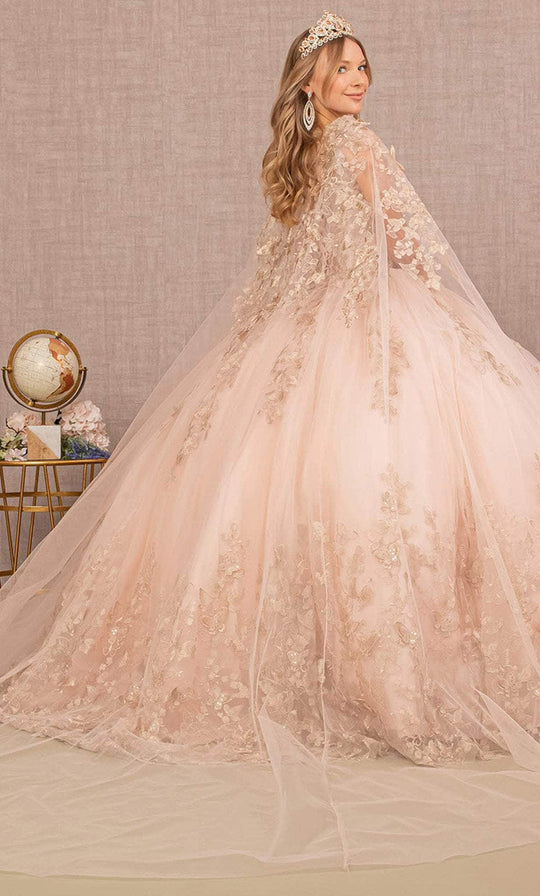 Elizabeth K GL3104 - Jewel Mesh Quinceanera Ballgown