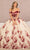 Elizabeth K GL3105 - Floral Ornate Quinceanera Ballgown Special Occasion Dress