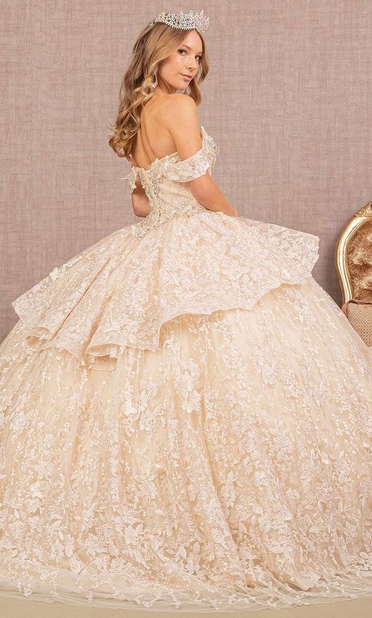 Elizabeth K GL3112 - Sweetheart Peplum Ballgown